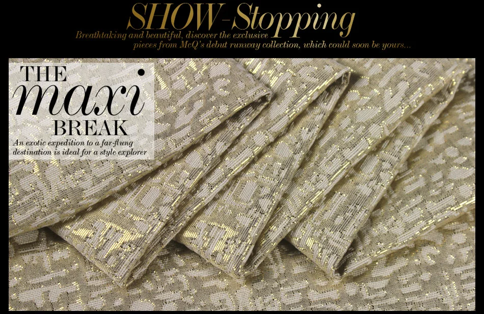 Золотая нить тканый Золотой жаккардовый гобелен атласная Осенняя модная ткань