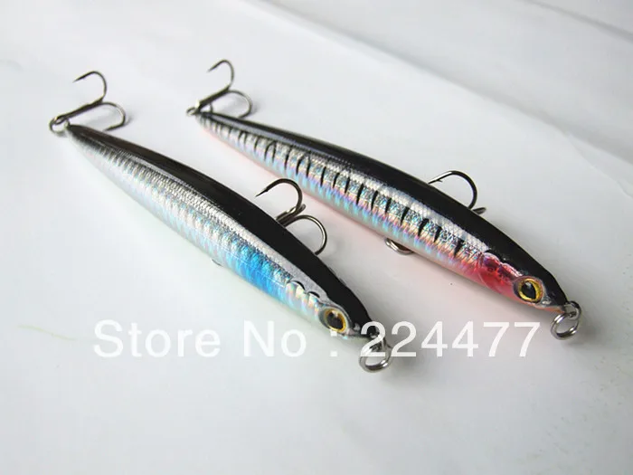 

12.5cm/21.5g Sinking Type Fishing lure Sea Fishing lure With China Hook