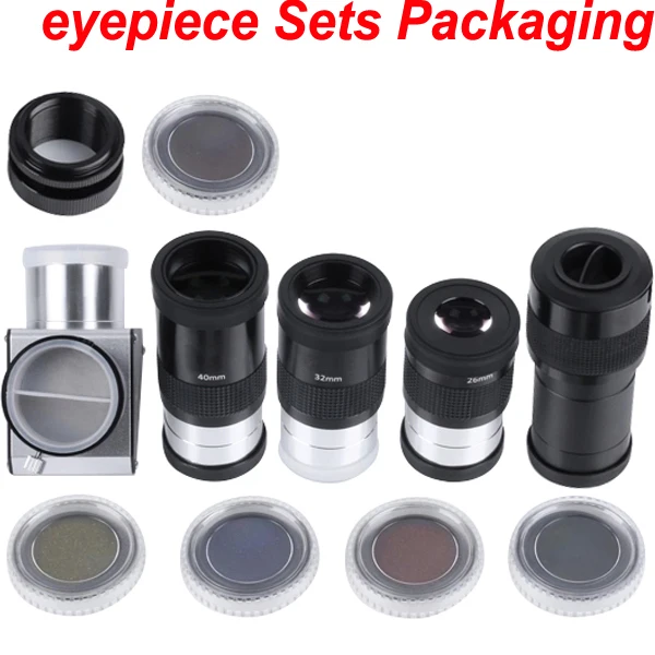 2 дюймов астрономический телескоп большой окуляр/набор Портфолио K