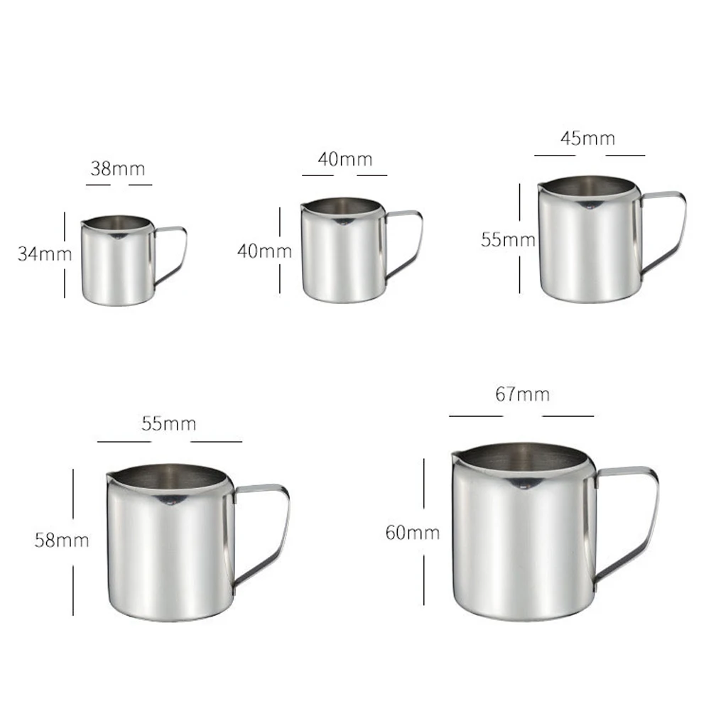 Кухня Нержавеющая сталь кружка для взбивания молока молочник кофе бариста Craft