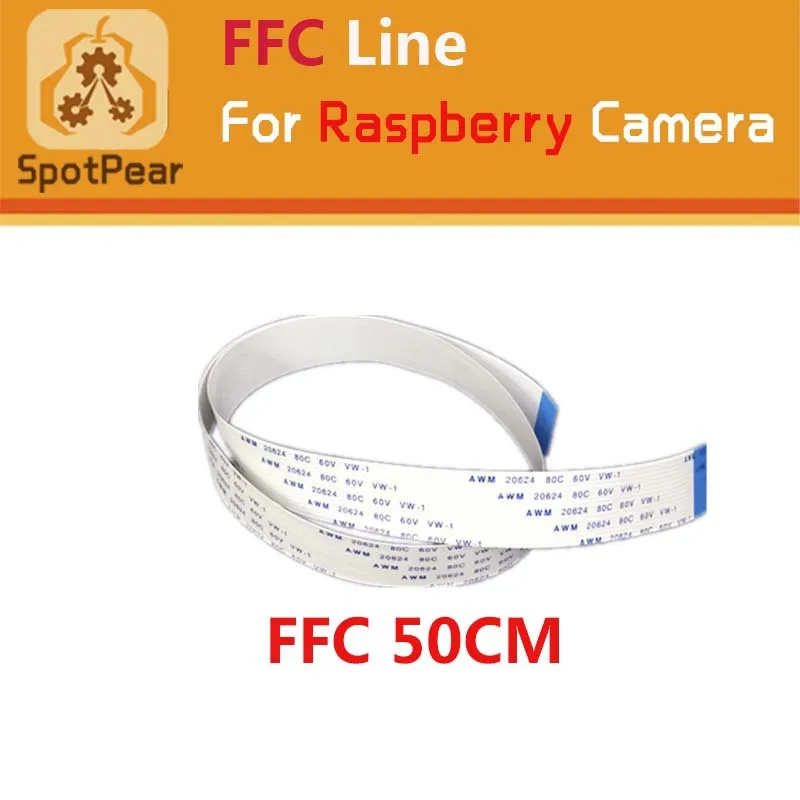 

Raspberry Pi 50CM FFC camera cable