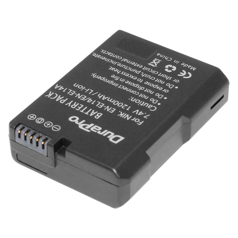 DuraPro 1 шт. EN-EL14 ENEL14 RU EL14+ USB Зарядное устройство для Nikon D3100 D3200 D5100 D5200 DF P7000 P7100 P7200 P7700 P7800 Камера
