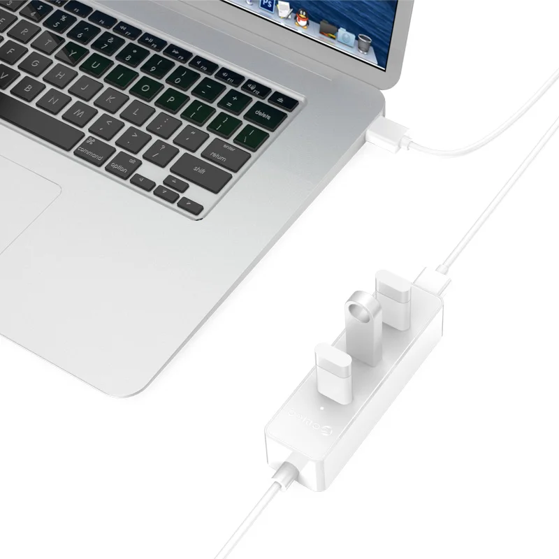 Новое обновление Порты и разъёмы в состоянии 4 USB 3 0 хаб для ноутбука/ультрабук (ORICO