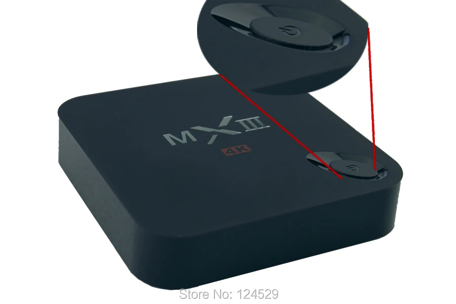 Mtiii Android 4 4K Amlogic S802 четырехъядерный MX3 TV BOX 2 ГБ/8 ГБ KODI французский Арабский