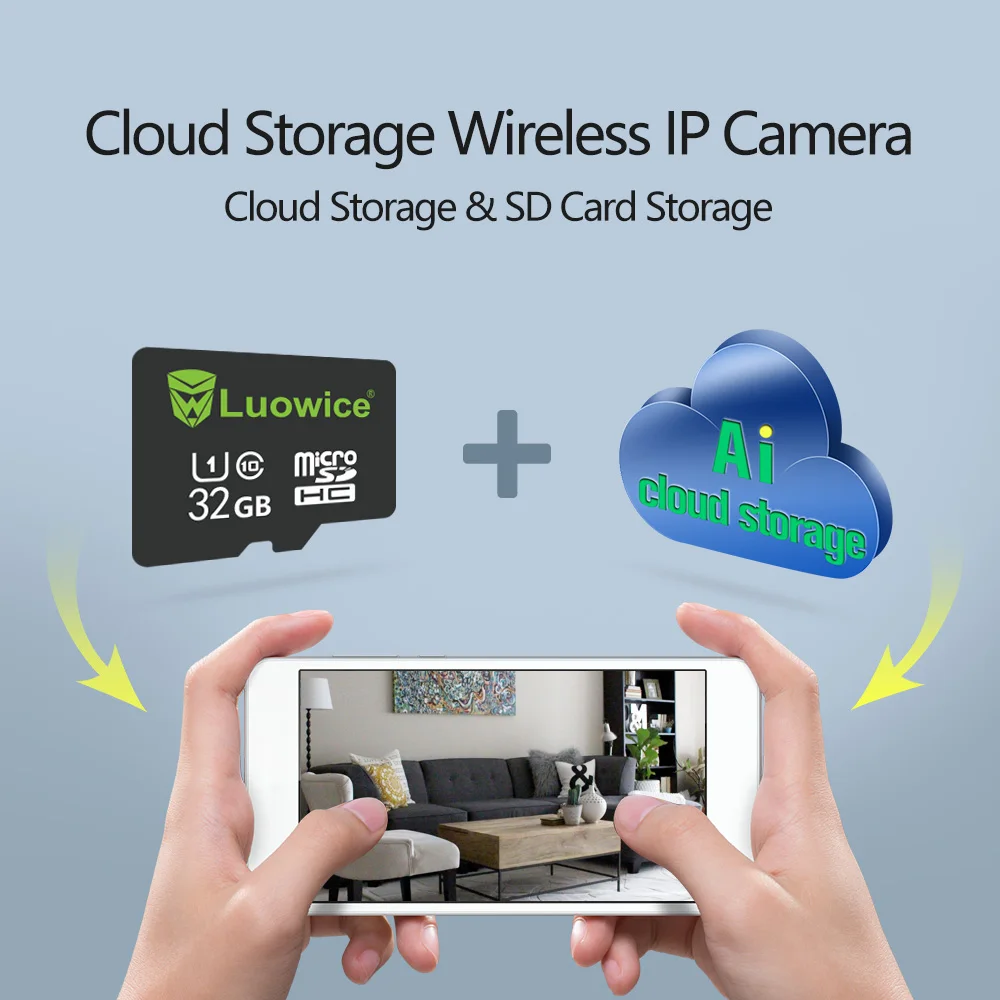 Ip-камера видеонаблюдения HD 1080P H.265 Wi-Fi ночное видение |