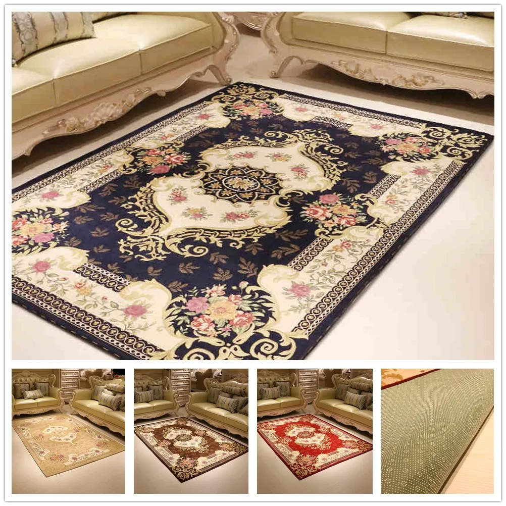 

Top Grade Jacquard Living Room Carpet Parlor Rugs Corridor Large Carpet Bathroom non-slip Floor Mats Bedroom Carpet High Quality