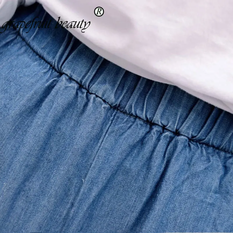 2019 summer sweats pants plus two size Wide-leg women autumn high-waist-straight trousers pantalones mujer cargoe |