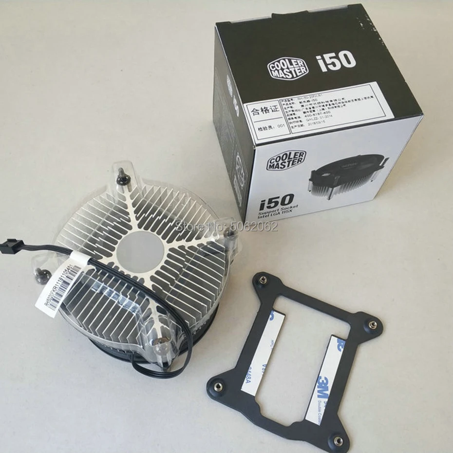 Кулер Cooler Master i30 i50 Мини кулер для процессора 95 мм тихий вентилятор для intel LGA 775 1150 1151 1155 1156 для AIO и M-ATX охлаждения