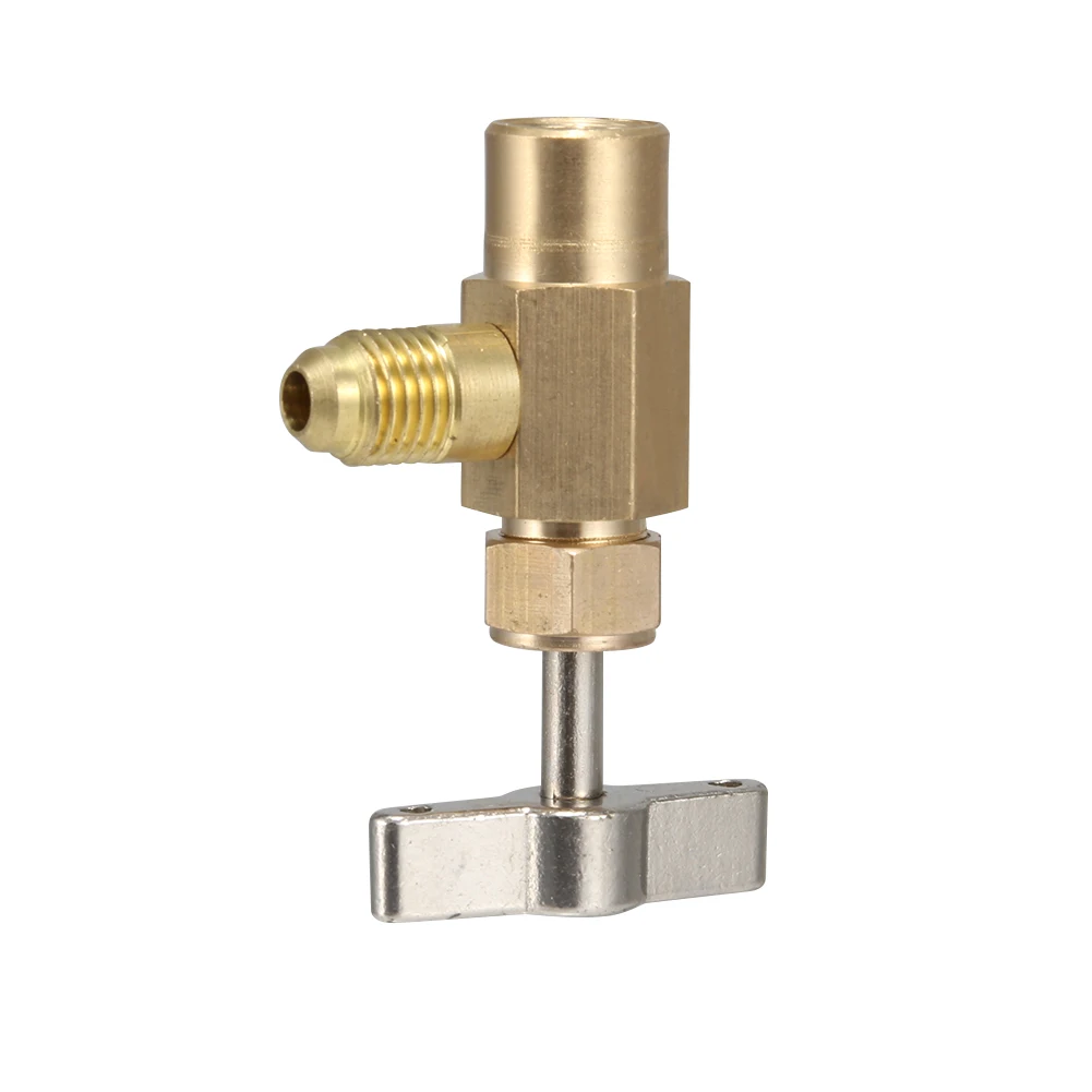 2019 автомобиль хладагента нажмите R-134 AC резьбовой клапан инструмент телеграфный