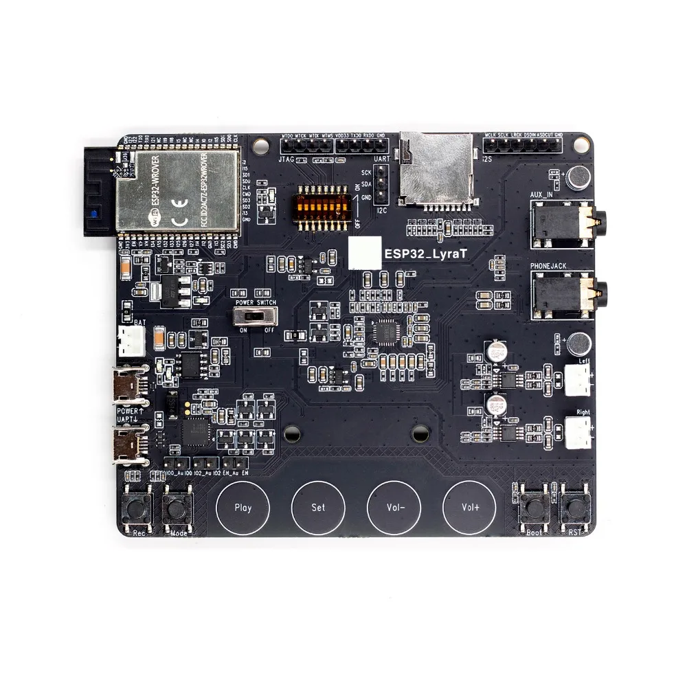 1 шт. x ESP32-LyraT для аудио IC Инструменты разработки кнопок, TFT дисплей и камера поддерживаются ESP32 LyraT ESP32-LyraT