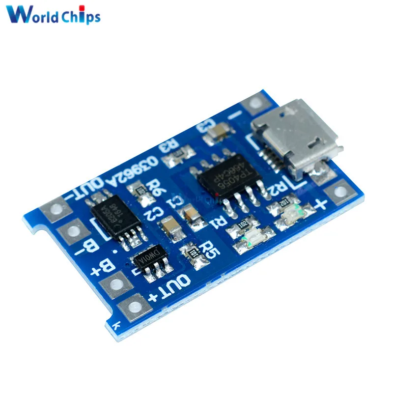 5 шт. TC4056A замена TP4056 Micro USB в 1 а 18650 модуль зарядного устройства литиевой батареи с