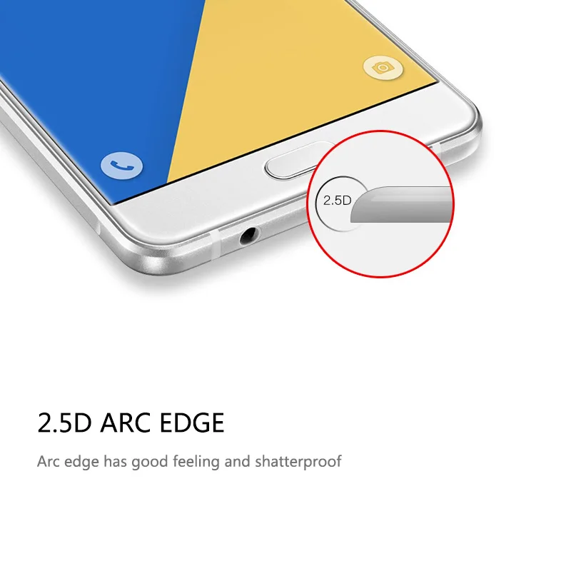 Закаленное стекло для Samsung Galaxy A9 Pro (2016) Полная защита экрана Защитная пленка 2016 A910