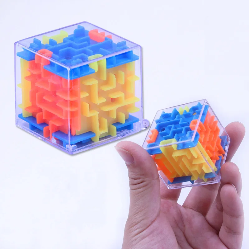 TOBEFU 3D Мини скоростной куб лабиринт магический куб головоломка игра кубики Magicos Обучающие игрушки Лабиринт катящийся мяч игрушки для детей и взрослых