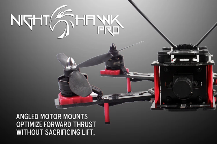 Профессиональный радиоуправляемый Дрон Nighthawk Pro 280 мм Квадрокоптер размер рамы