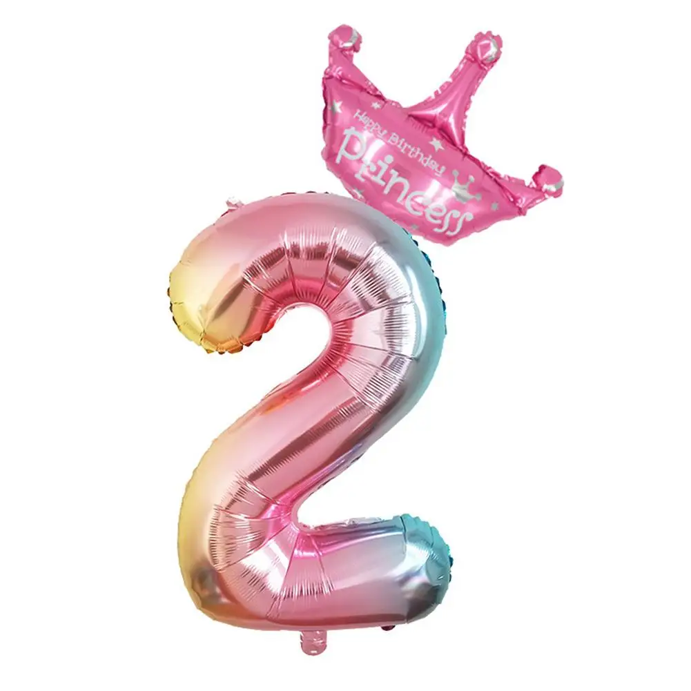 MeterMall 32 дюймов надувной шар из алюминиевой фольги для От 0 до 9 лет День рождения