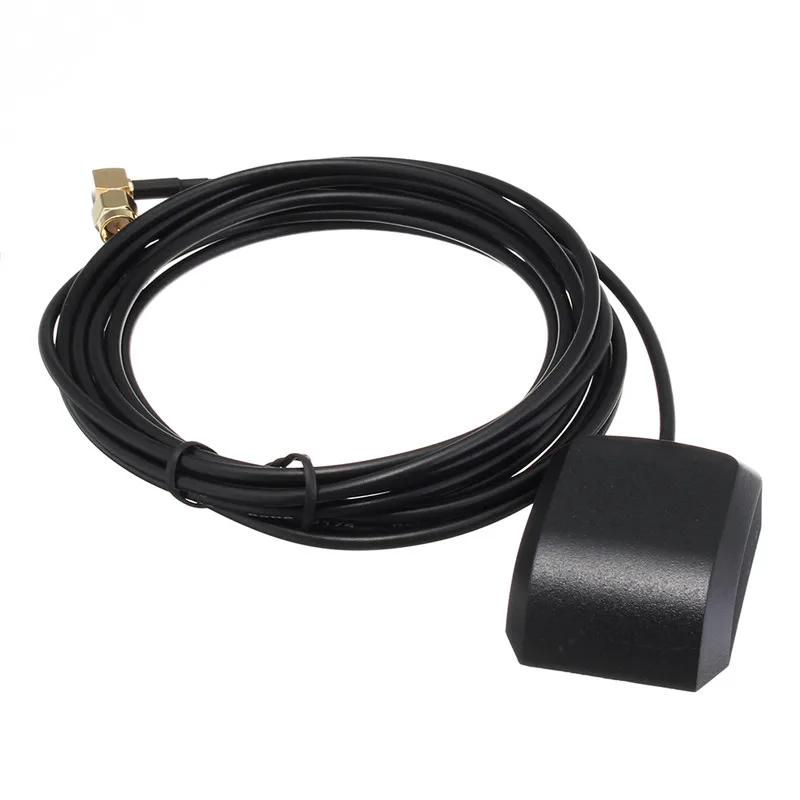 GPS навигационная антенна изогнутый штырьковый разъем SMA 3 метра автомобильный