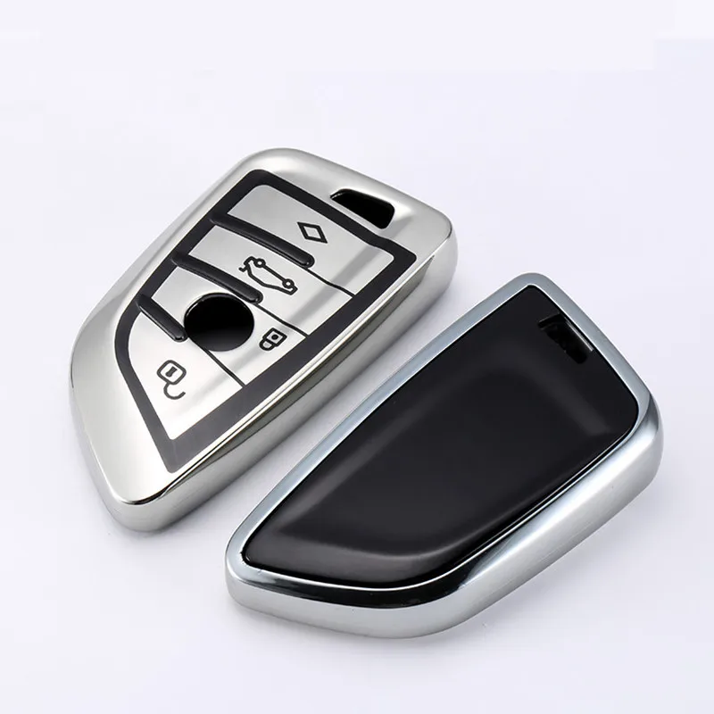 Новинка ТПУ цветной чехол для ключей автомобильного стайлинга Bmw x5 E53 X3 E83 G30 E90 E39 E46