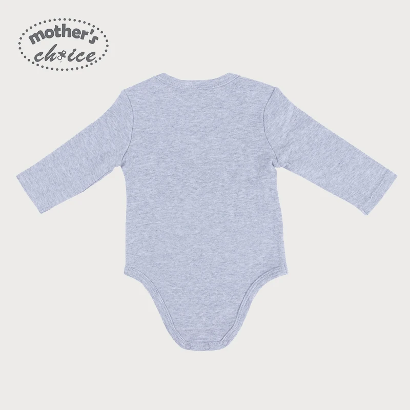 Матери выбор 100% хлопок Ребенка с длинными рукавами комбинезон новорожденного