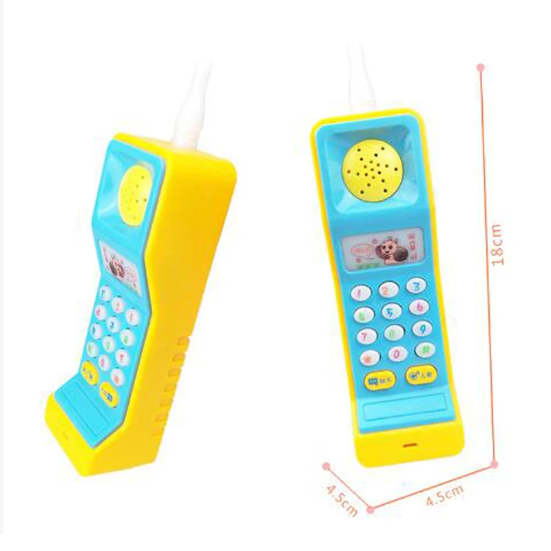 

Electronic Toy Phone For Kids Baby Mobile Phone Educational Learning Toys Music Sound Machine Toy For Children