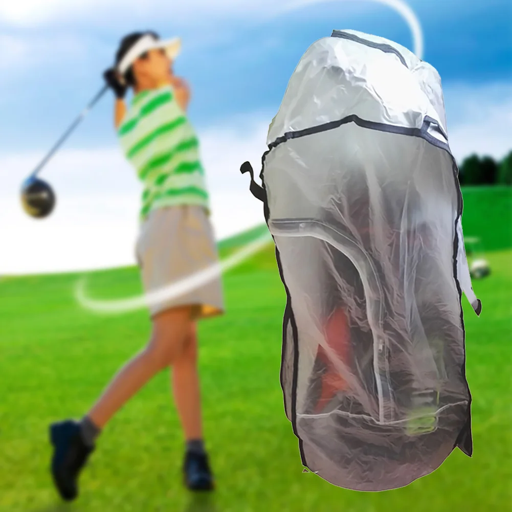 Легко чистить открытый стержень протектор ПВХ молнии мешок для гольфа