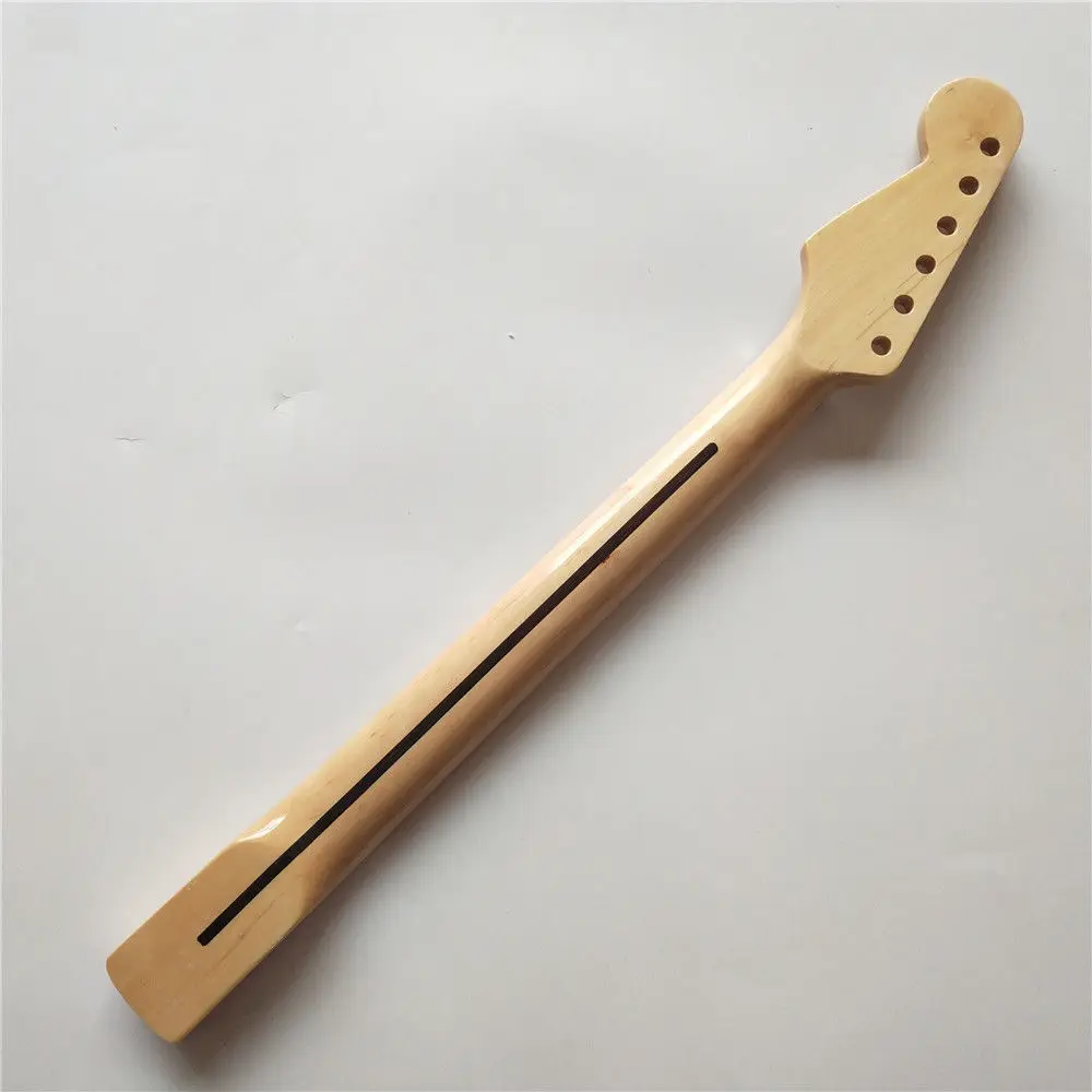 Полный scalloped гитары шеи замена 22 лада клен ST стиль Floyd rose nut