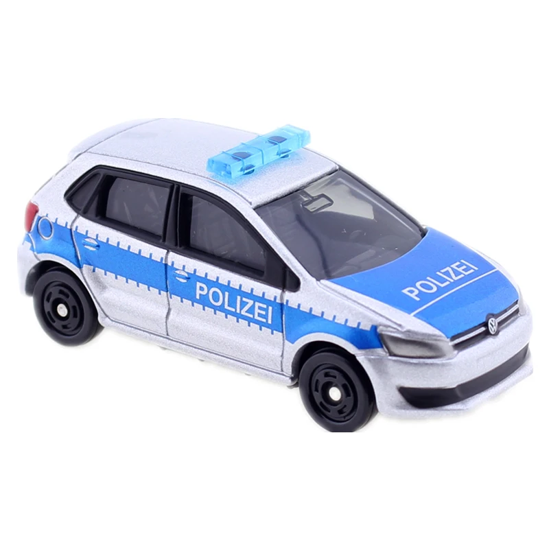TOMICA No. 109 1:62 масштаб VOLKSWAGEN POLO Полицейская машина TAKARA TOMY литая под давлением