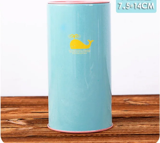 1 шт. Милый принт с животными креативный подарок копилка для денег жестяная