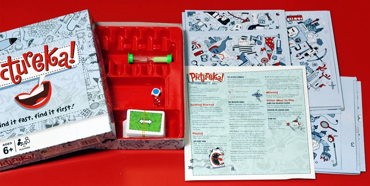 Горячие игры английская семья вечерние Pictureka настольная игра фоска
