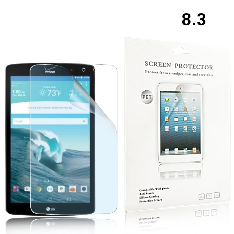 В продаже лучшие водонепроницаемые защитные пленки для экрана LG G PAD X 8 3 VK815