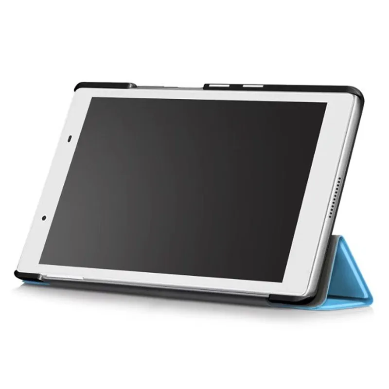 Чехол для Lenovo Tab 4 8 кожаный смарт-чехол TAB4 ТБ-8504F TB-8504 | Компьютеры и офис