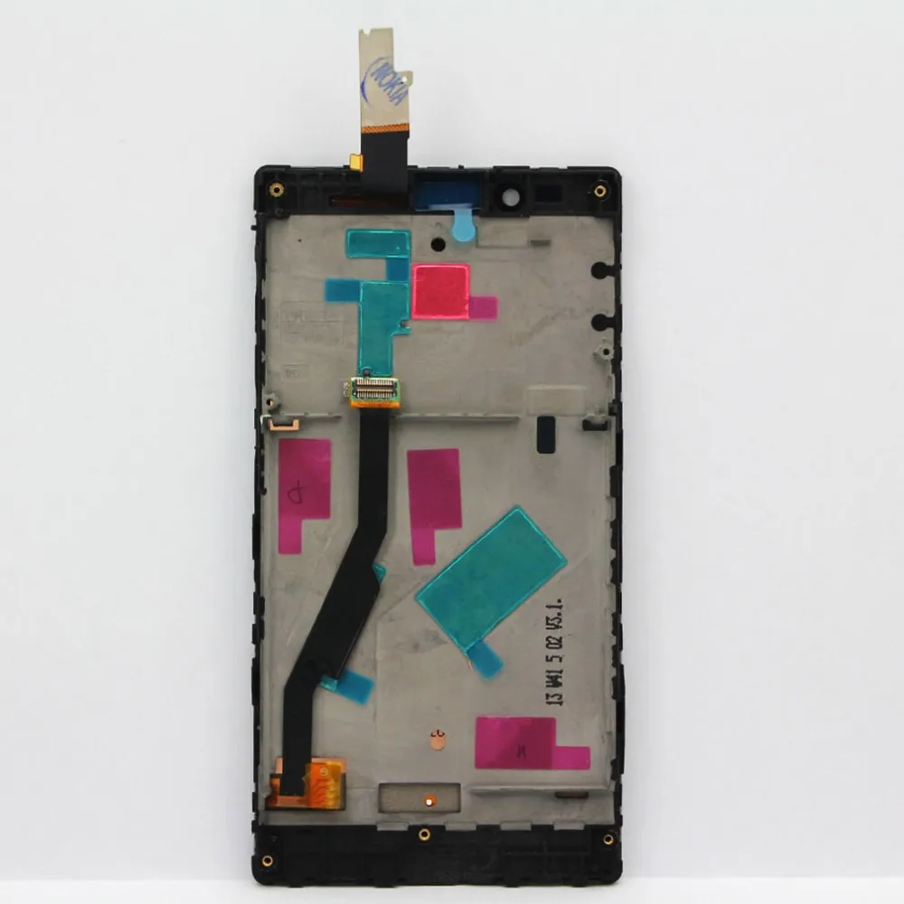 Для Nokia Lumia 720 ЖК дисплей с цифрователем сенсорного ввода в сборе + рамка