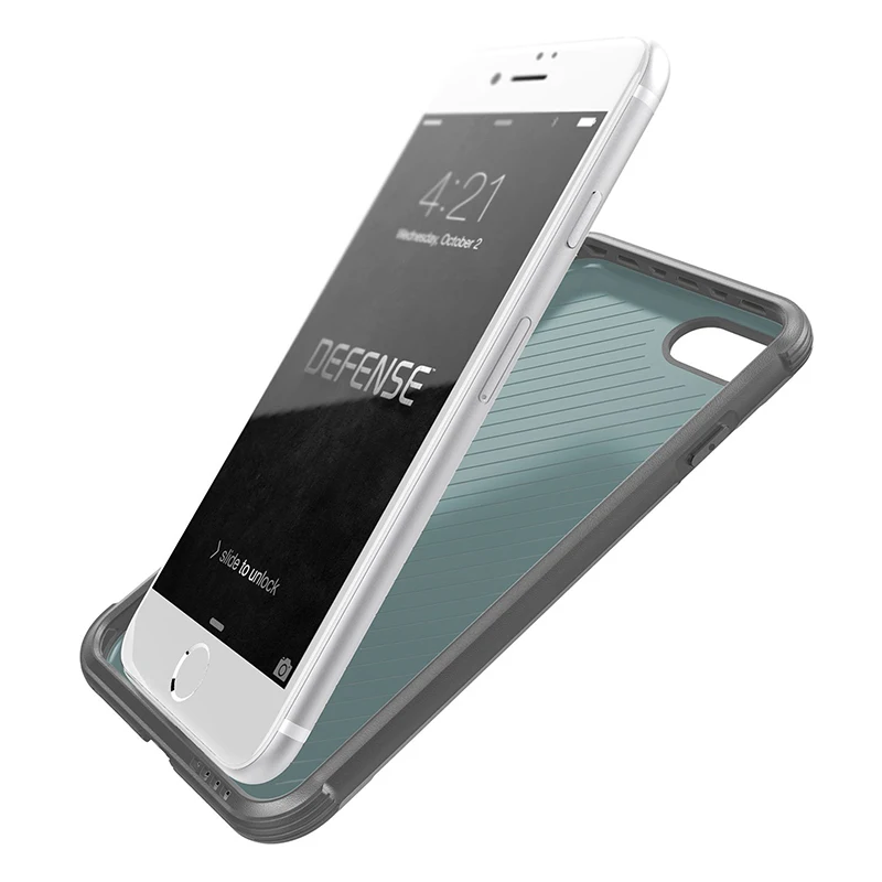Чехол X-Doria для телефона iPhone SE 7 8 Plus защита люкс военный класс проверенный на