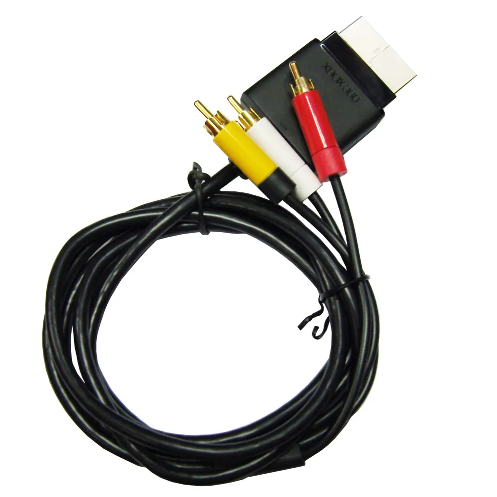 AV TV RCA аудио видео оптический кабель для Microsoft Xbox 360 тонкая консоль|cord|cord cable |
