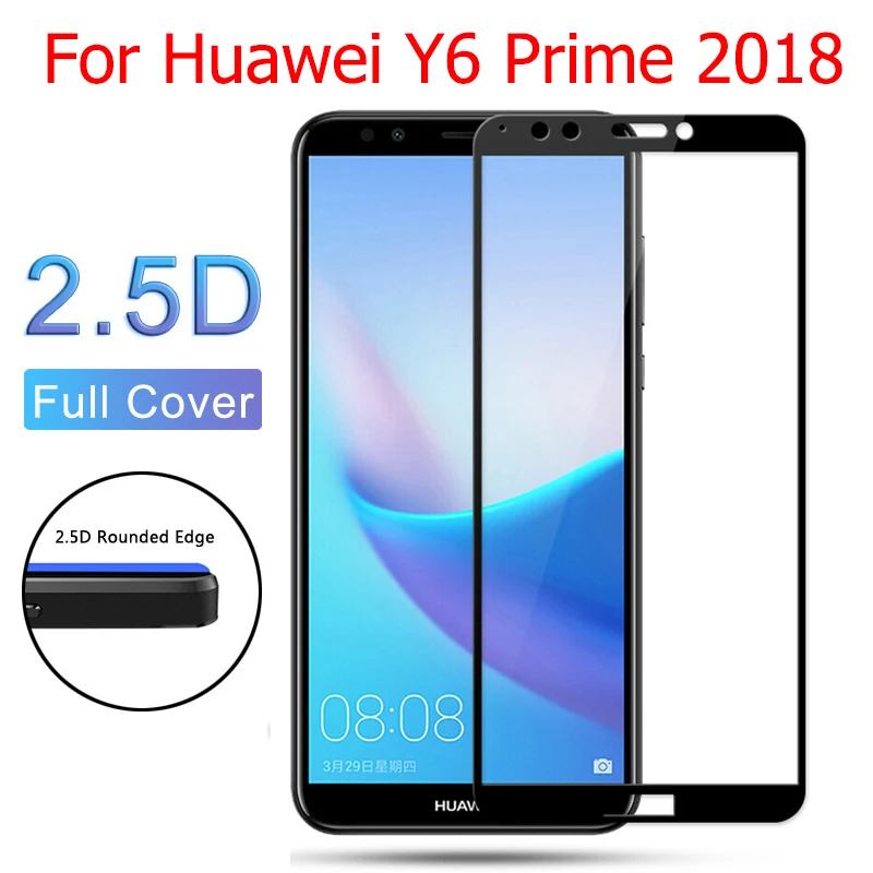 Закаленное стекло для huawei Y6 Prime 2018 Защита экрана ATU-L31 ATU-L42 Y6Prime Защитная стеклянная