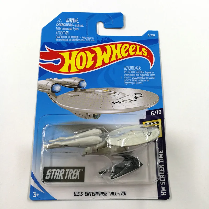 3-2019 Hot Wheels 1: 64 Автомобиль 17 JEEP WRANGLER 95 MAZDA RX-7 USS Энтерпрайз NCC-1701 металлическая литая модель автомобиля NO.1-42 - Цвет: 3-2019