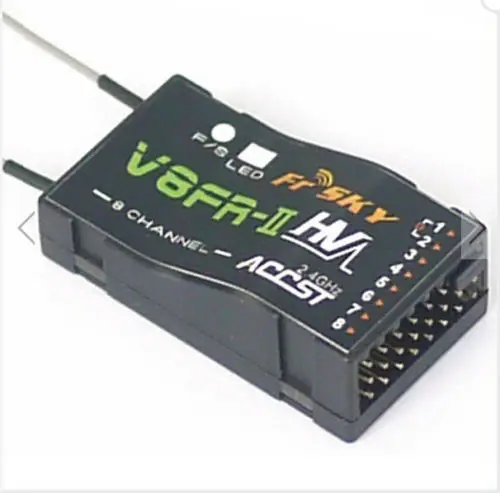 

Original FrSky V8FR-II 2.4G 8CH ACCST Receiver HV Version For RC Model Sky-fly