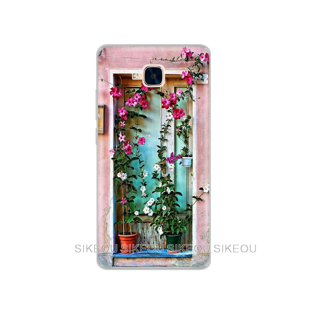 10746 Чехол для Huawei Honor 5C, силиконовый чехол, русская версия, задняя крышка для Huawei Honor 5C, без отверстия для отпечатков пальцев, милый кот - Цвет: 10746
