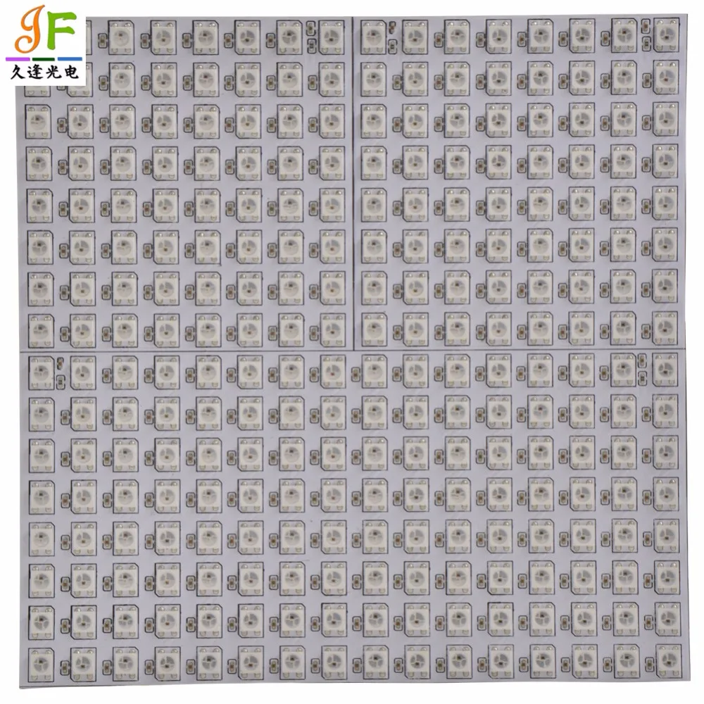 Быстрая 10 шт. 16x16 8x32 пикселей SK6812 WS2812B цифровой гибкий светодиодный панель индивидуально адресуемый полный цвет мечты DC5V