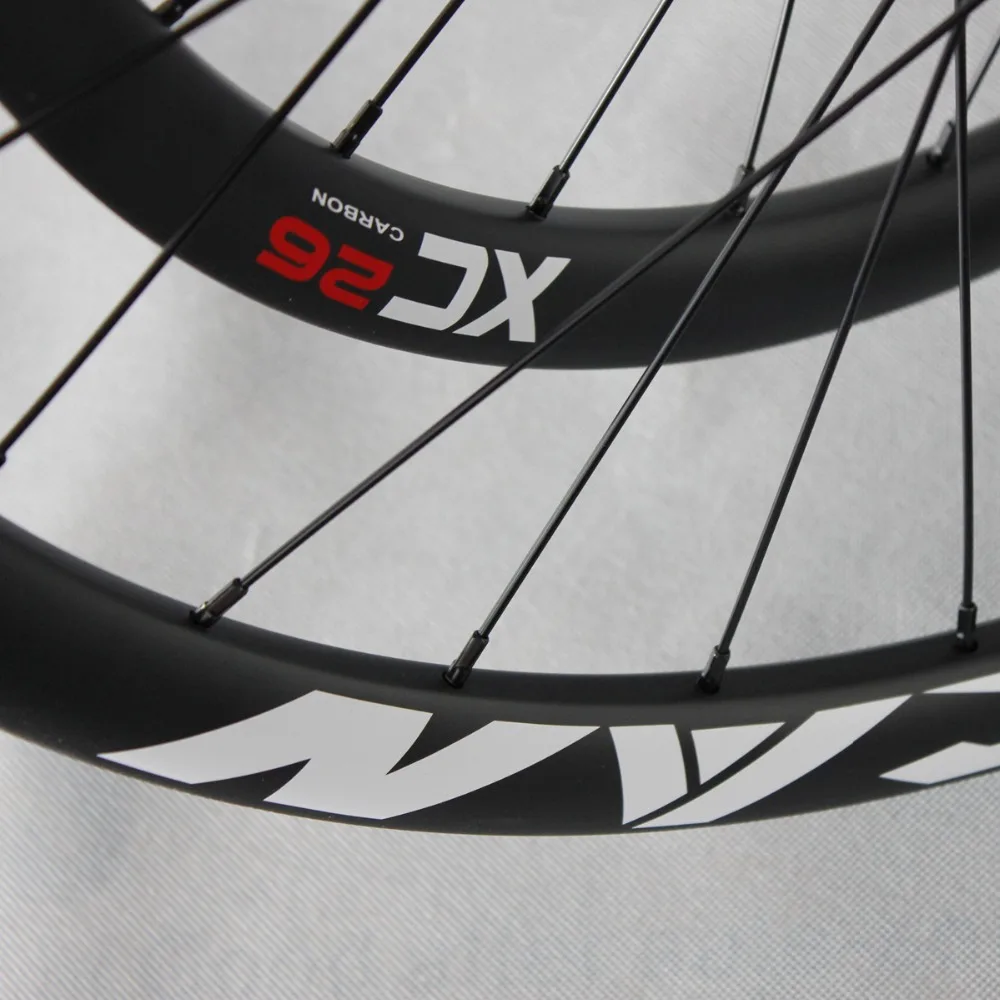 26ER mtb карбоновые колеса 25 мм clincher горный карбоновый велосипед Powerway M81 UD МАТОВЫЕ с