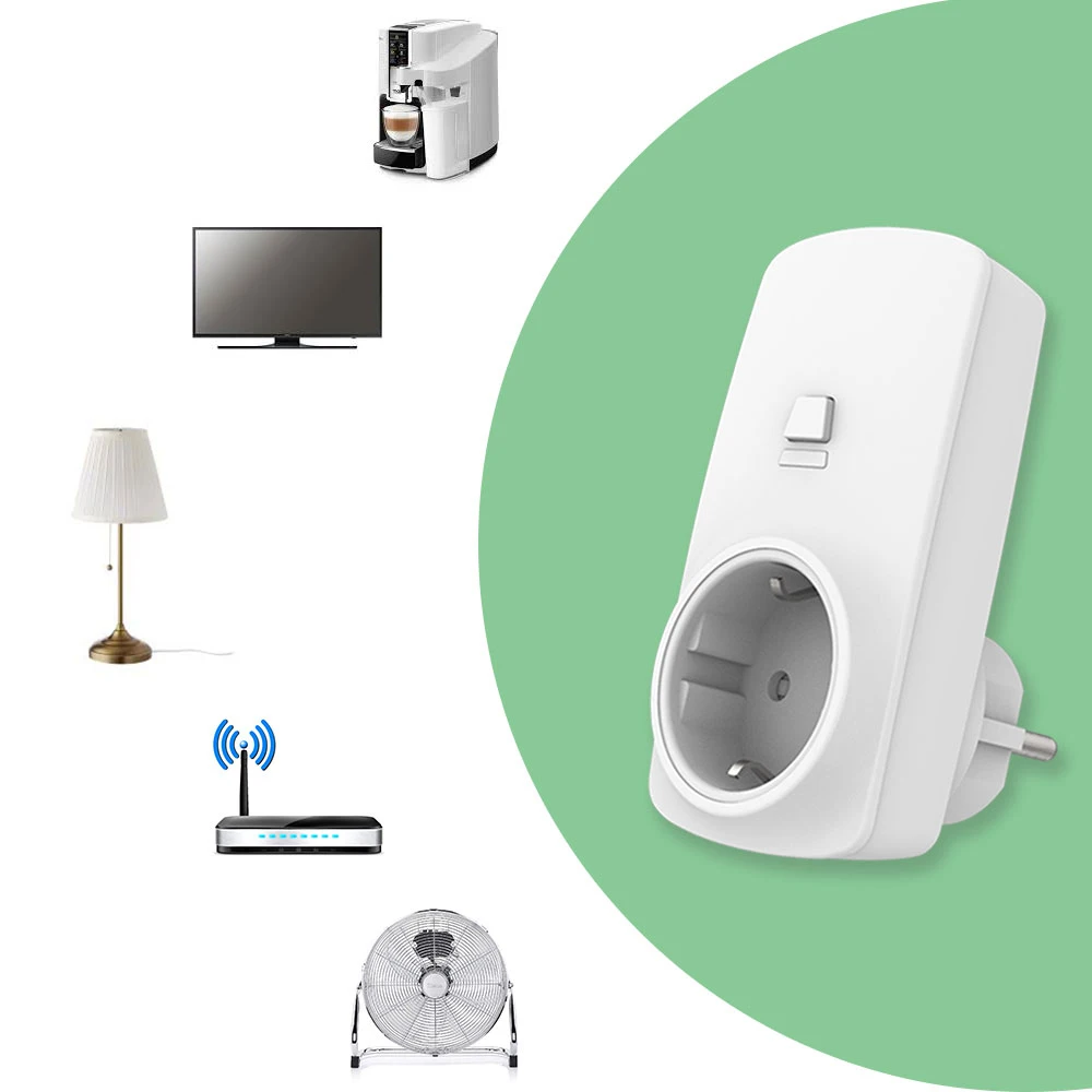 Смарт розетка Беспроводная с голосовым управлением 10 А|Выключатели| |