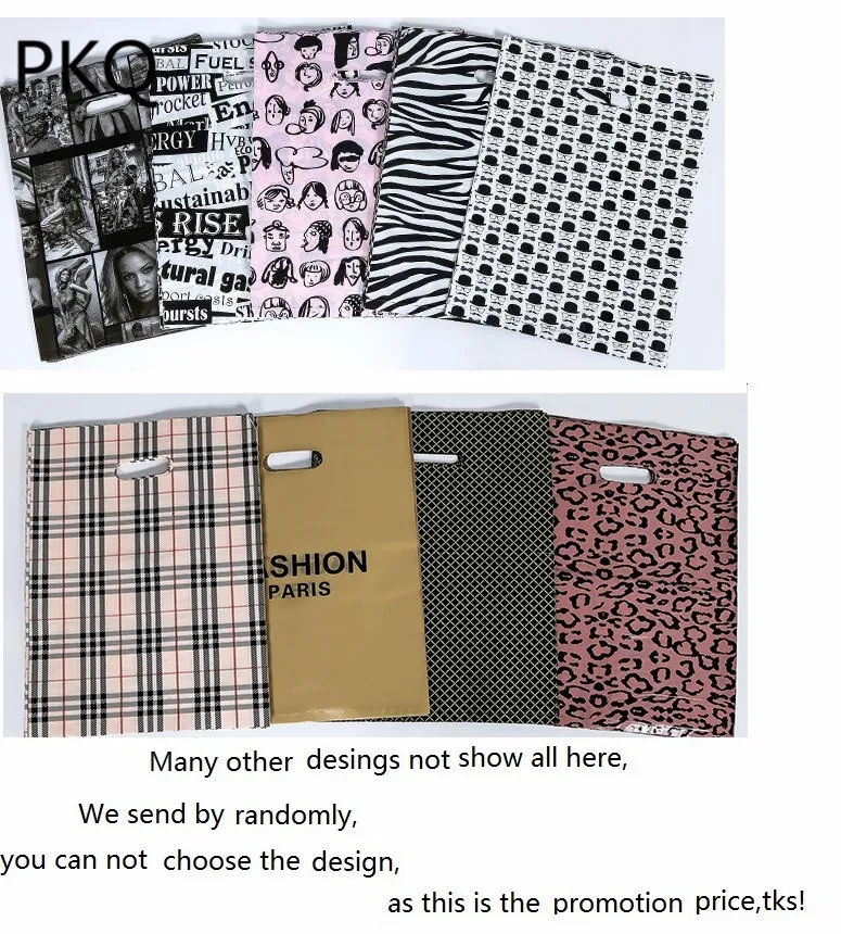 50 шт маленький полиэтиленовый пакет для подарков с вешалки одежды сумка хранения