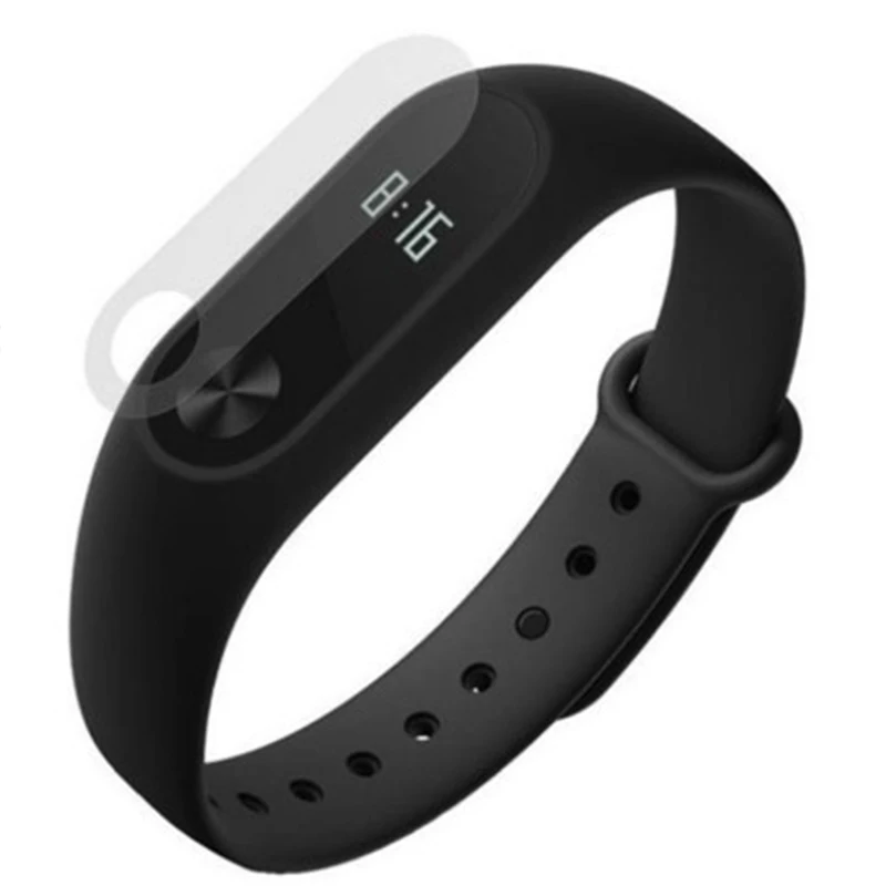 2 шт. Чехлы для Xiaomi Mi Band защита экрана Miband2 HD ультратонкая пленка против царапин