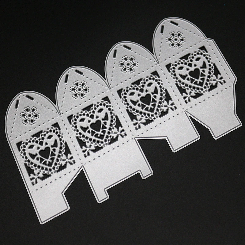 YLCD1302 коробка конфет металлический трафарет для трафареты скрапбукинга DIY