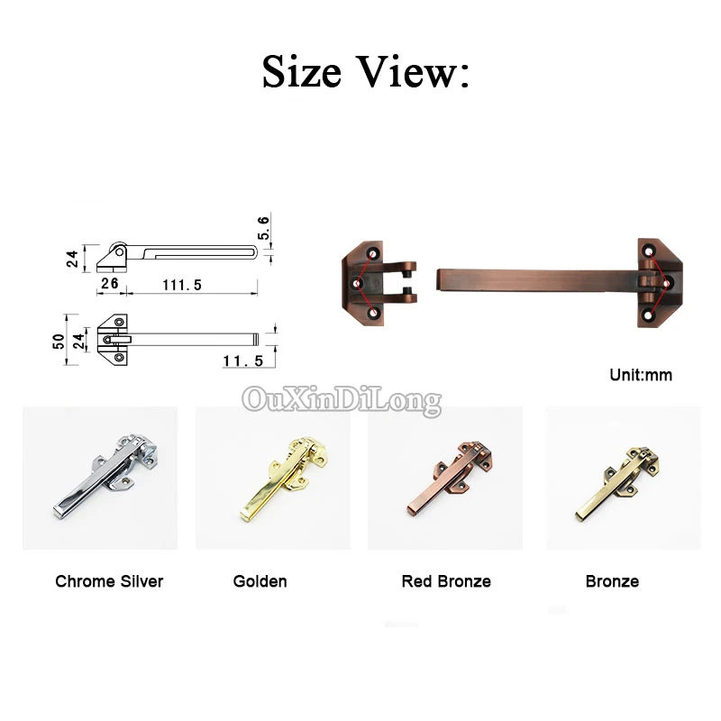 2 шт. замки для дверей и 4 цвета|door chain|locks door latcheschain latch lock |