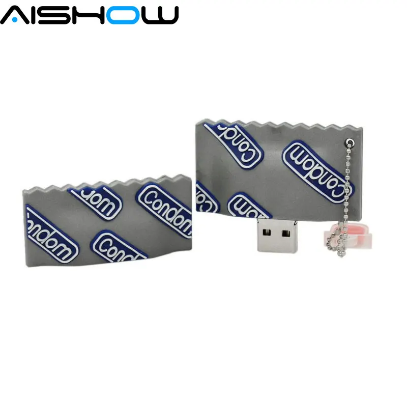 Лидер продаж новые презервативы флеш-накопитель в мультяшном стиле 1 ГБ 2 4 8 16 32