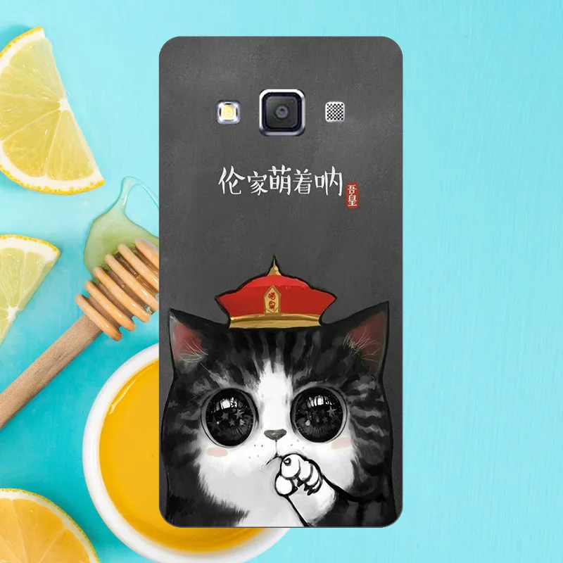 Чехол для телефона с изображением милого кота Samsung Galaxy A10 A10S A10E A20 A20E A30 A40 A50 A60 A70 A80