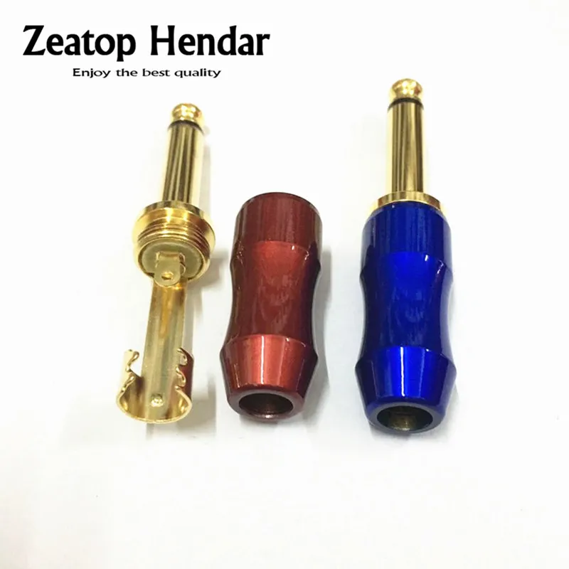 10 шт. разъём с золотым и медным покрытием 1/4 дюйма 6 35 мм|connector plug|connector rs232connector rca |