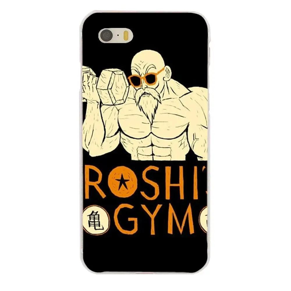Чехол для мобильного телефона из ТПУ Dragon Ball Z Kame Sennin Master Roshi Apple iPhone 4 4S 5 5C 5S SE 6 6S 7 8 Plus