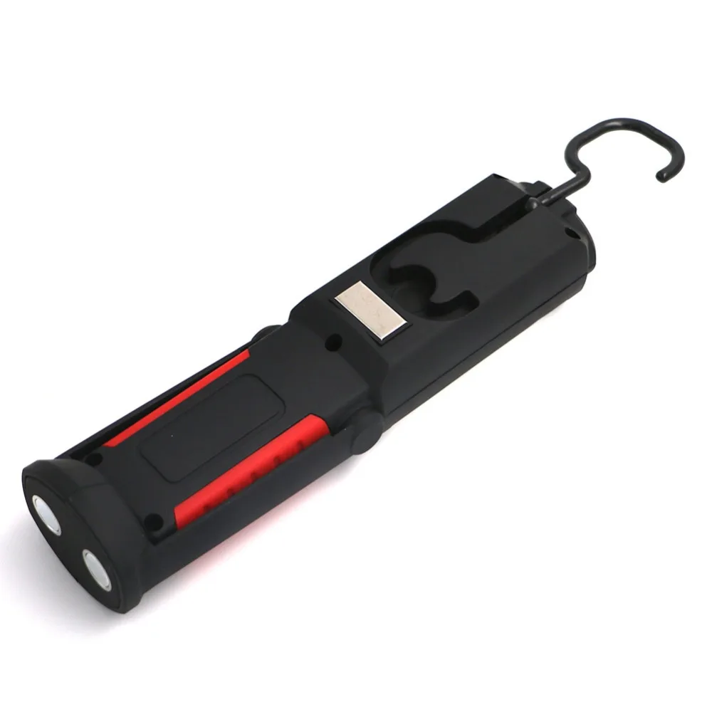 SANYI Многофункциональный COB светодиодный светильник с зарядкой от USB Ручной инструмент Магнитный контрольный рабочий светильник со встроенным аккумулятором