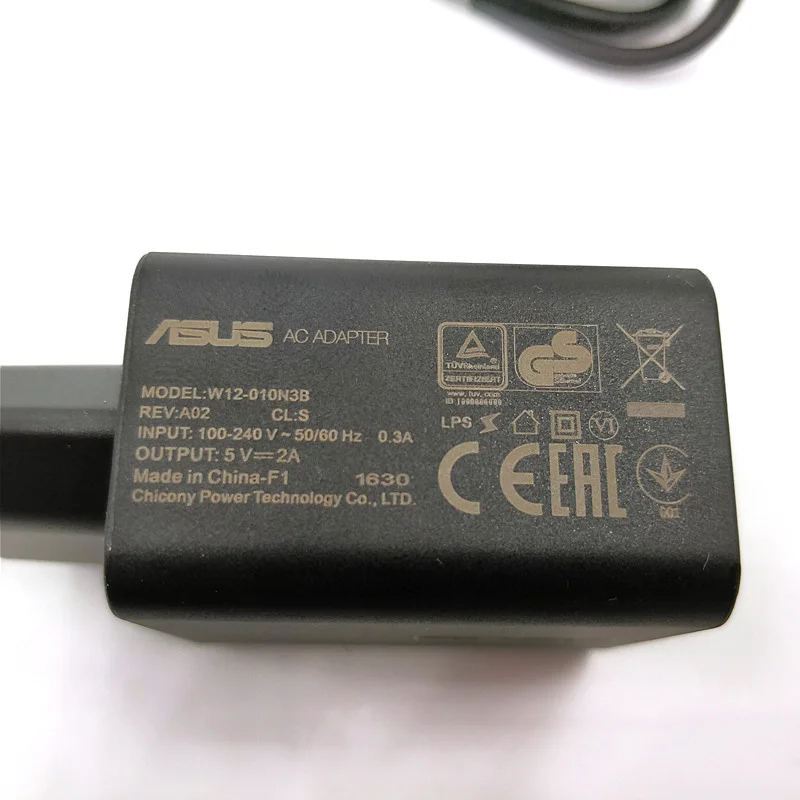 Оригинальное зарядное устройство USB 5 в 2 а EU кабель Micro USB/Type C 100 см для ASUS Zenfone 3